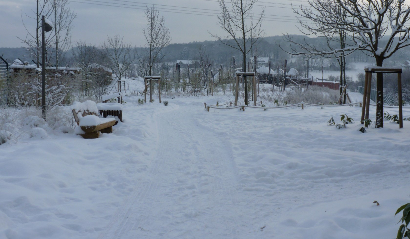 Dierentuin Osnabrück in de winter, © Zoo Osnabrück