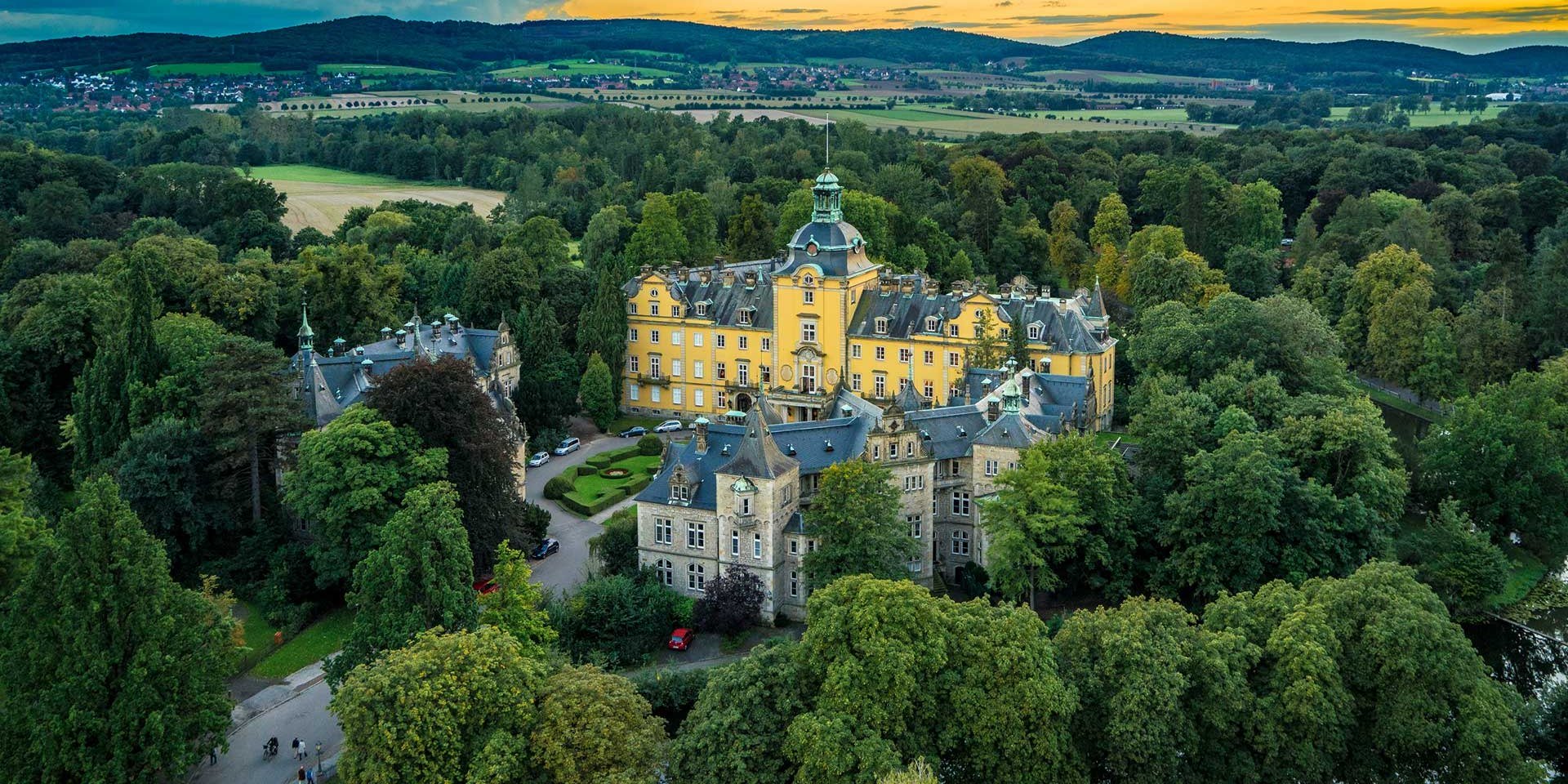 Slot Bückeburg , © Schloss Bückeburg/ Müller Luftbild Haste