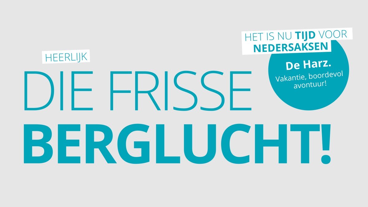 De Harz Heerlijk die frisse berglucht claim