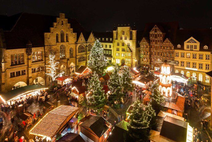kerstmarkten in Hildesheim, © Hildesheim Marketing GmbH
