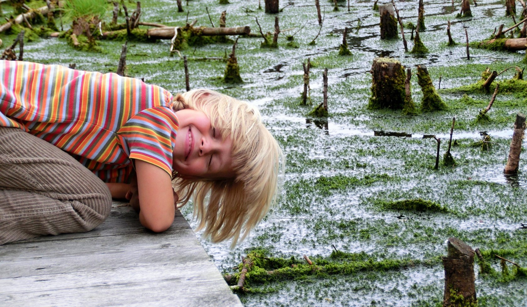 Child at Dör't Moor, © Touristikverband Landkreis Rotenburg (Wümme)