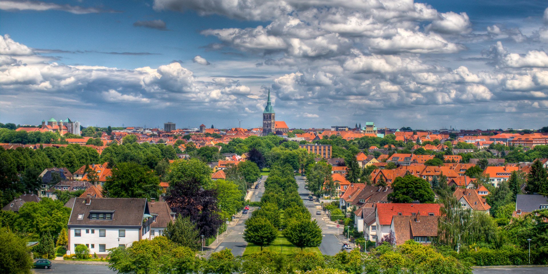 panoramisch uitzicht, © Hildesheim Marketing / Daniel Fröbrich