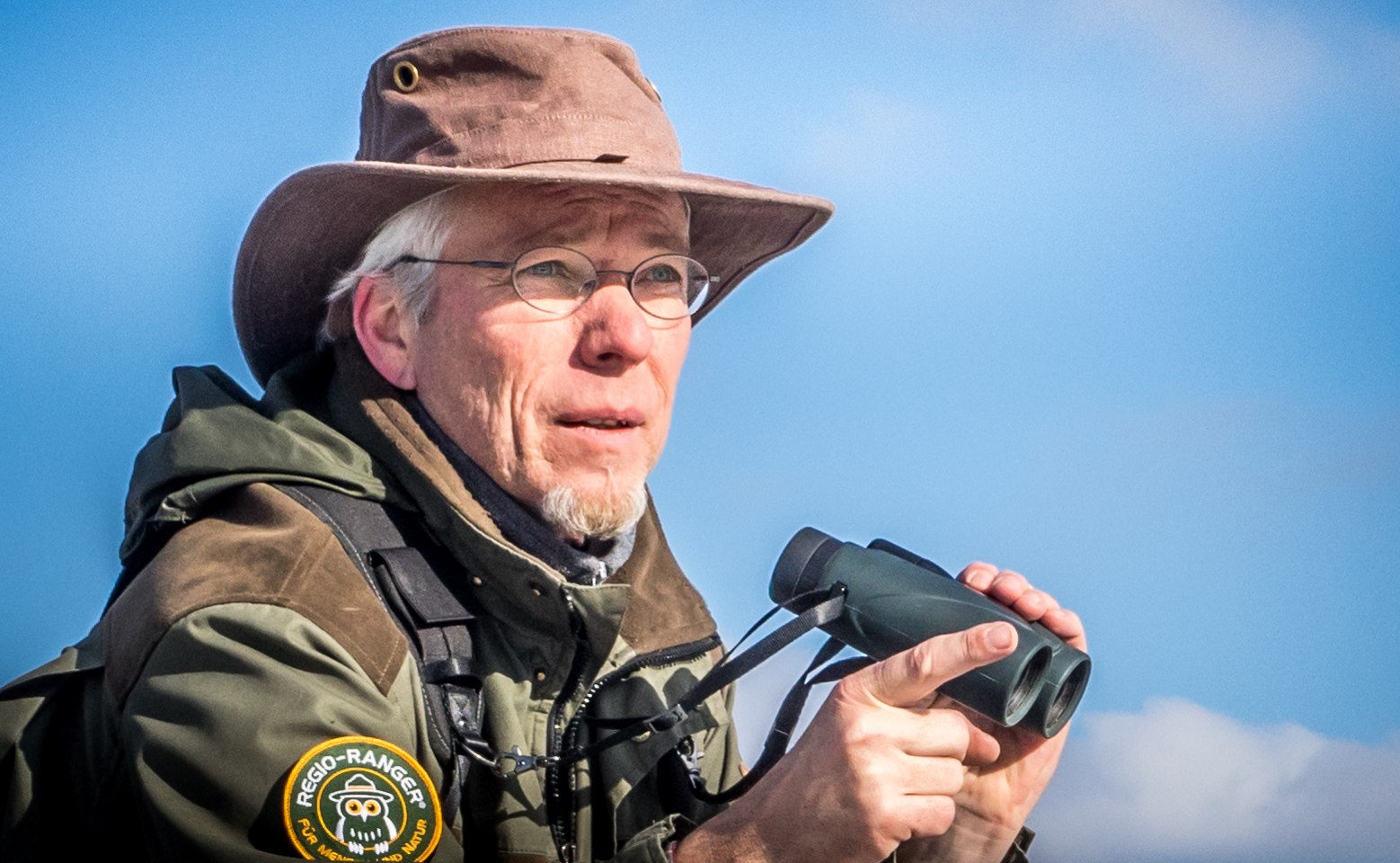 Foto van de Heide-Ranger Jan Brockmann, © Jan Brockmann Foto van de Heide-Ranger Jan Brockmann, © Jan Brockmann