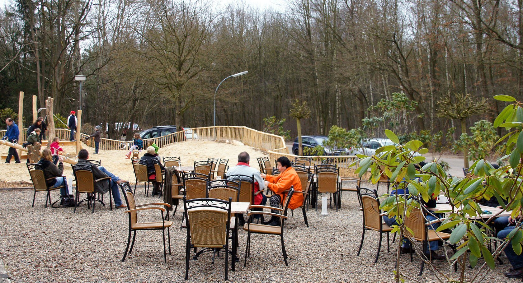 Playground in Wolfcenter Dörverden, © www.wolfcenter.de