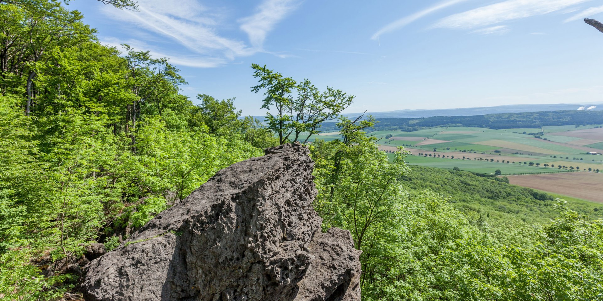 vooruitzicht Ith-Hils-Weg, © Tourismuszentrale östliches Weserbergland