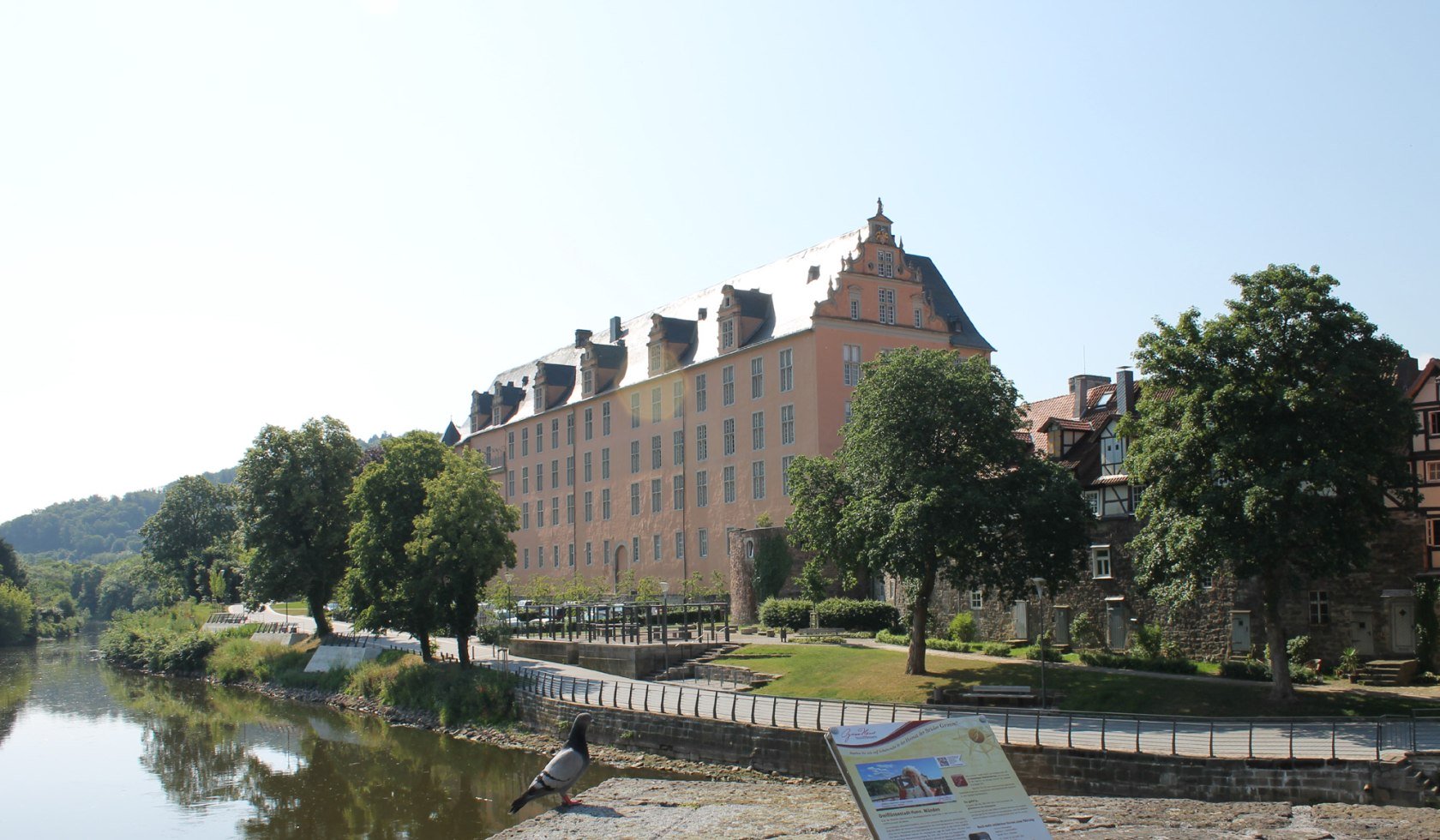 Blick auf Welfenschloss, © Erlebnisregion Hann. Münden e.V./ Martin Creuels