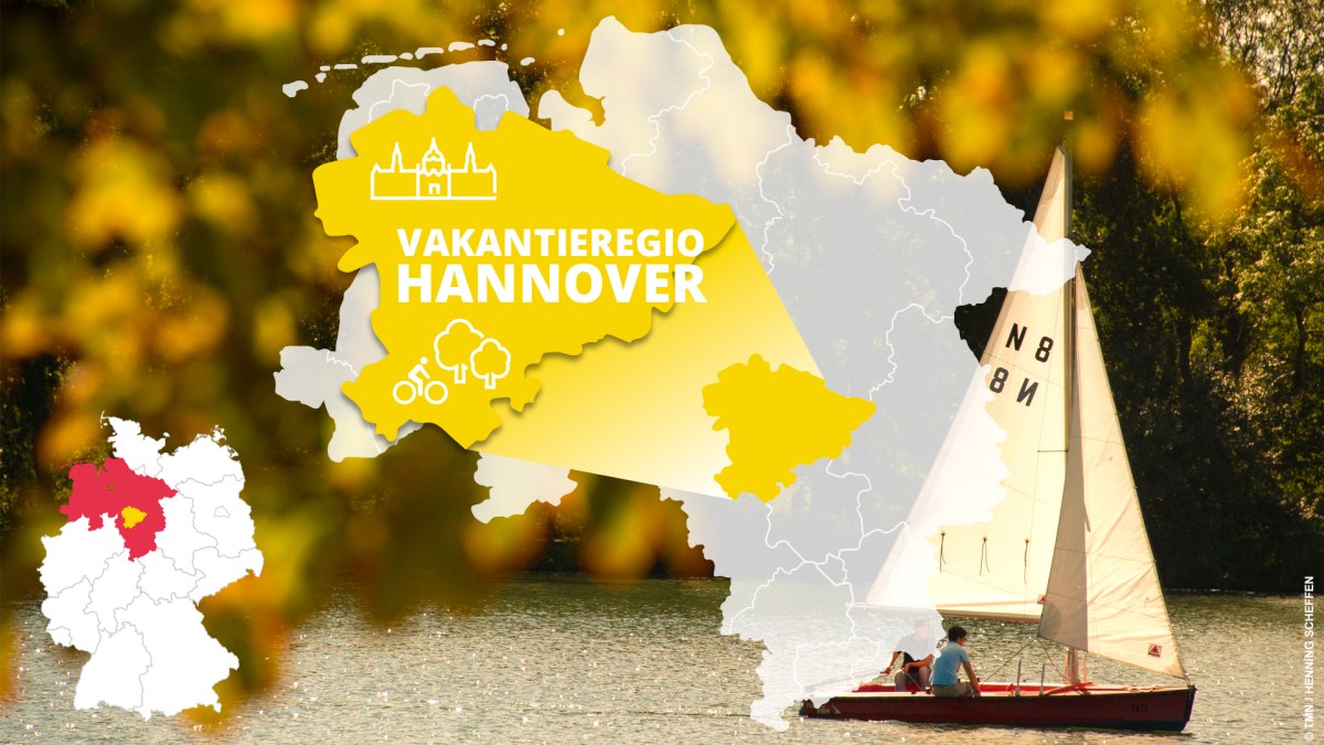 kaart van de vakantieregio Hannover met bezienswaardigheden kaart van de vakantieregio Hannover met bezienswaardigheden