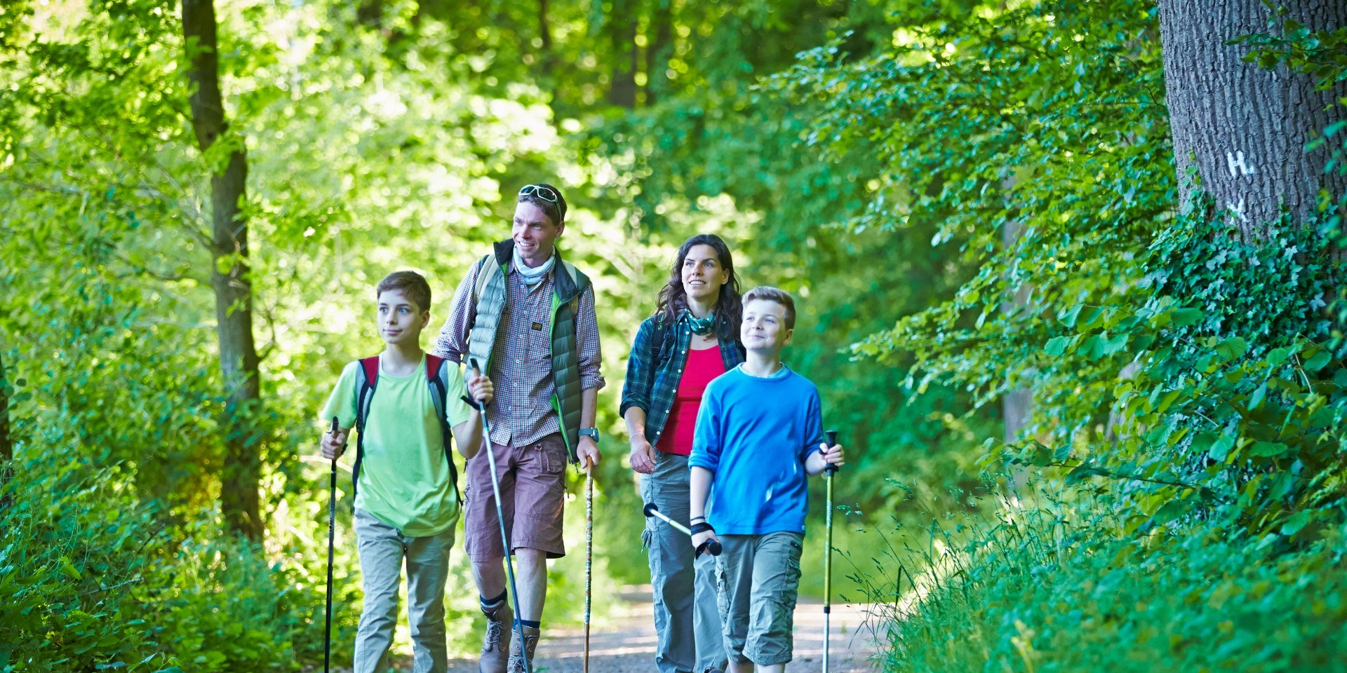 Wandelen in de provincie Bentheim NL, © Grafschaft Bentheim / Schubert