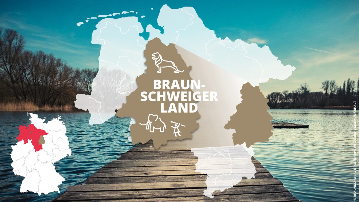 kaart van braunschweigerland met bezienswaardigheden kaart van braunschweigerland met bezienswaardigheden