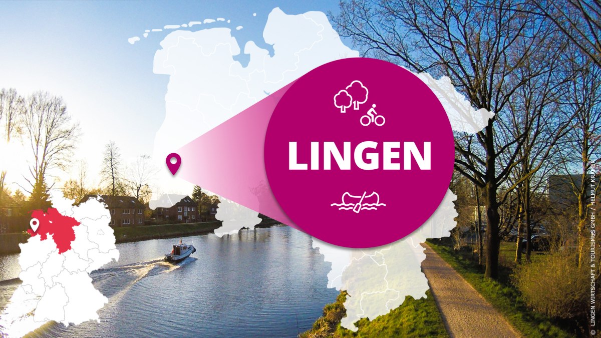 Kaart Lingen