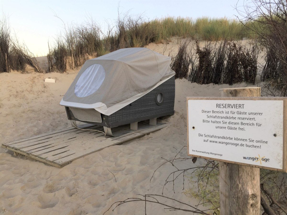 slaapstrandstoel op Wangerooge 1, © TourismusMarketing Niedersachsen GmbH