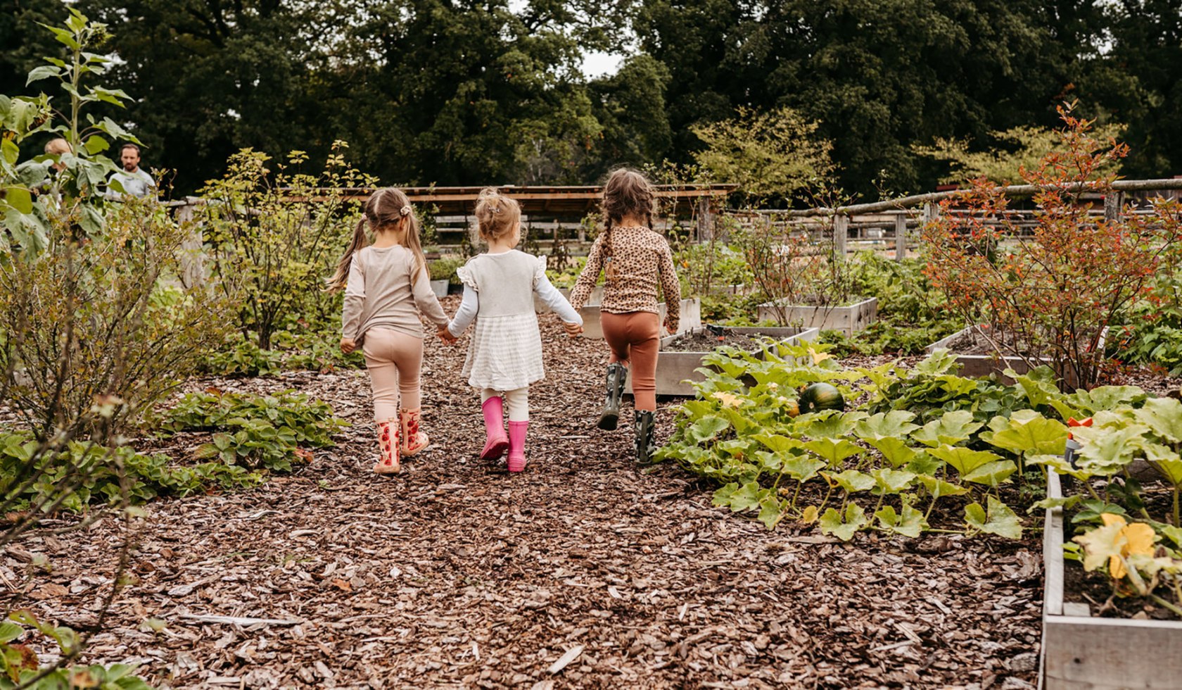 LandhotelAverbeck_kinderen in de tuin, © Landhaus Averbeck